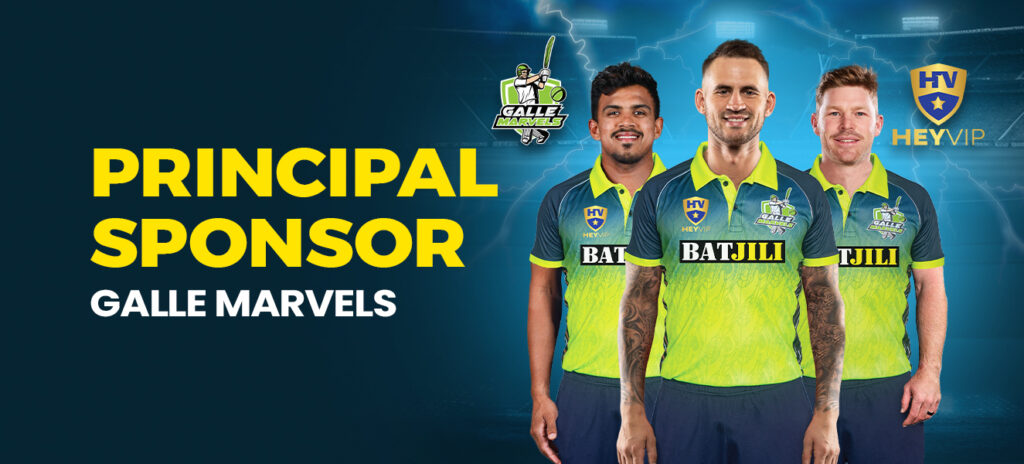 Batjili signs Principal Sponsorship deal with GALLE MARVELS